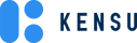 Logo kensu flashy blue + navy