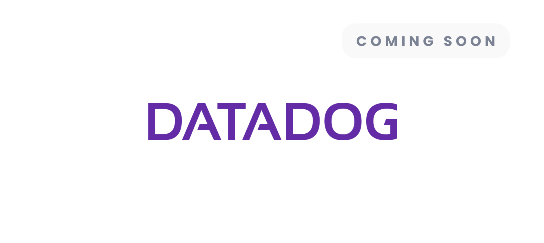 Application Monitoring - Datadog - Coming soon