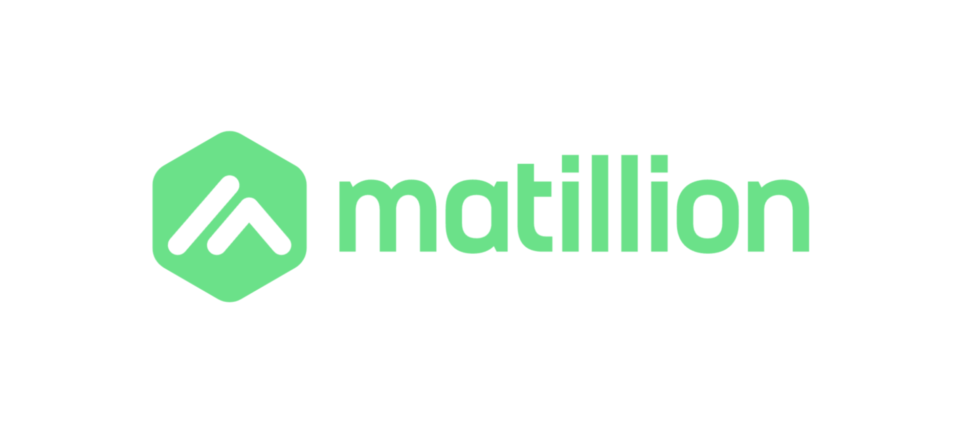 Logo Matillion white background