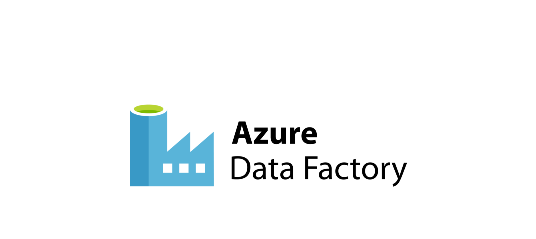 Logo Azure Data Factory off-centered