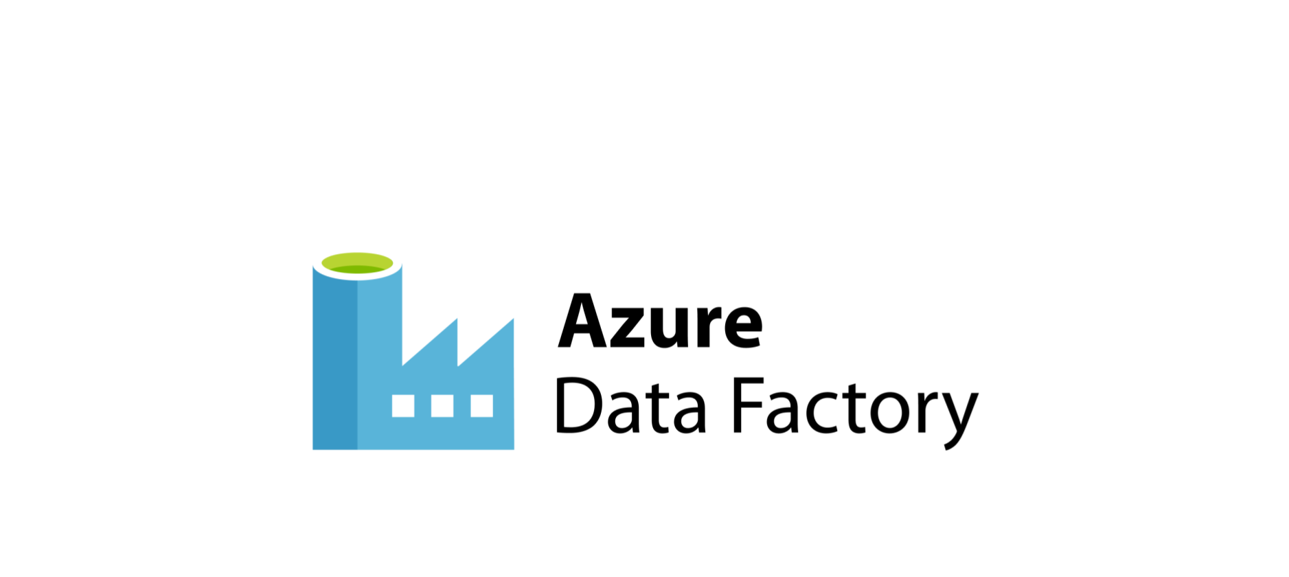 Logo Azure Data Factory off-centered