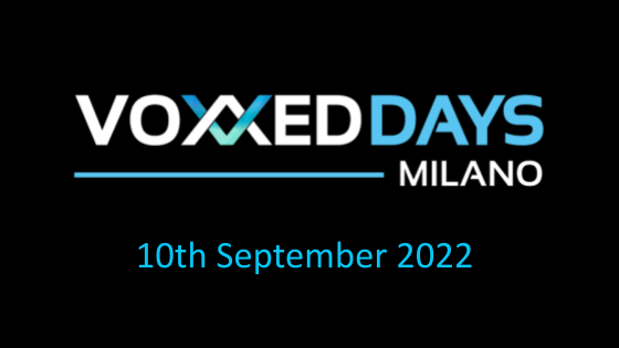 Voxxed days Milano