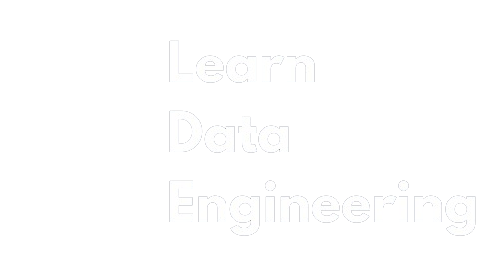 Logo Learning Data Engineering (white triangle)