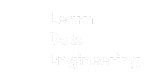 Logo Learning Data Engineering (white triangle)