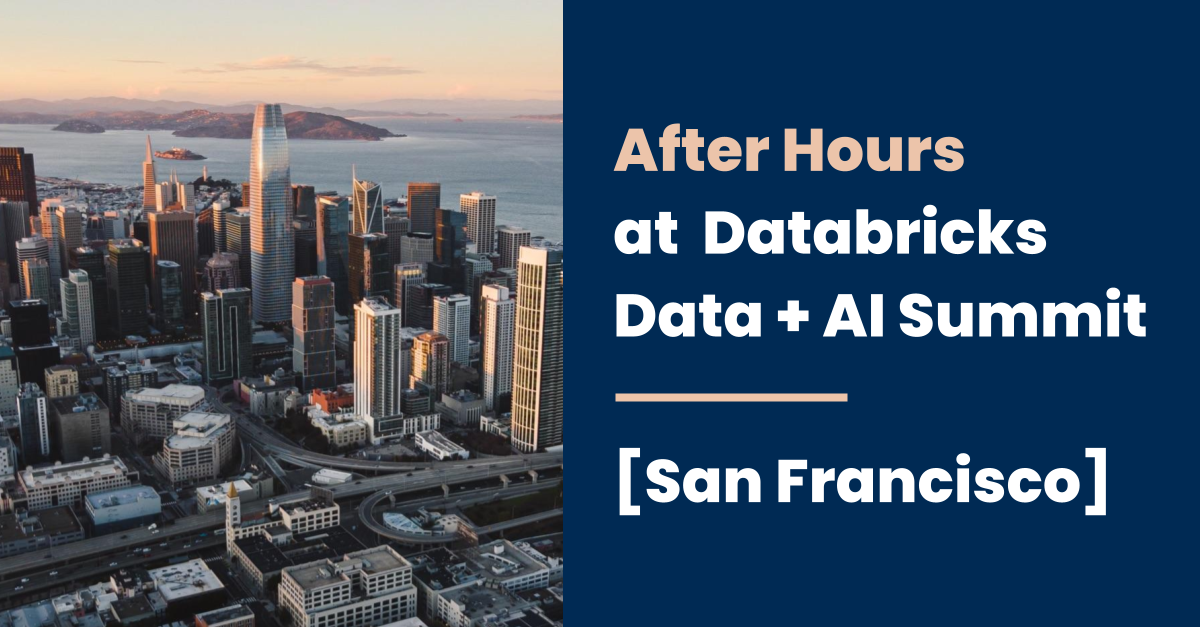 After hours Databricks summit visual
