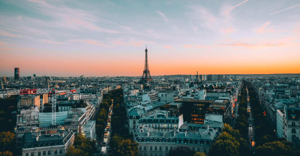 Paris skyline for DO in action tour
