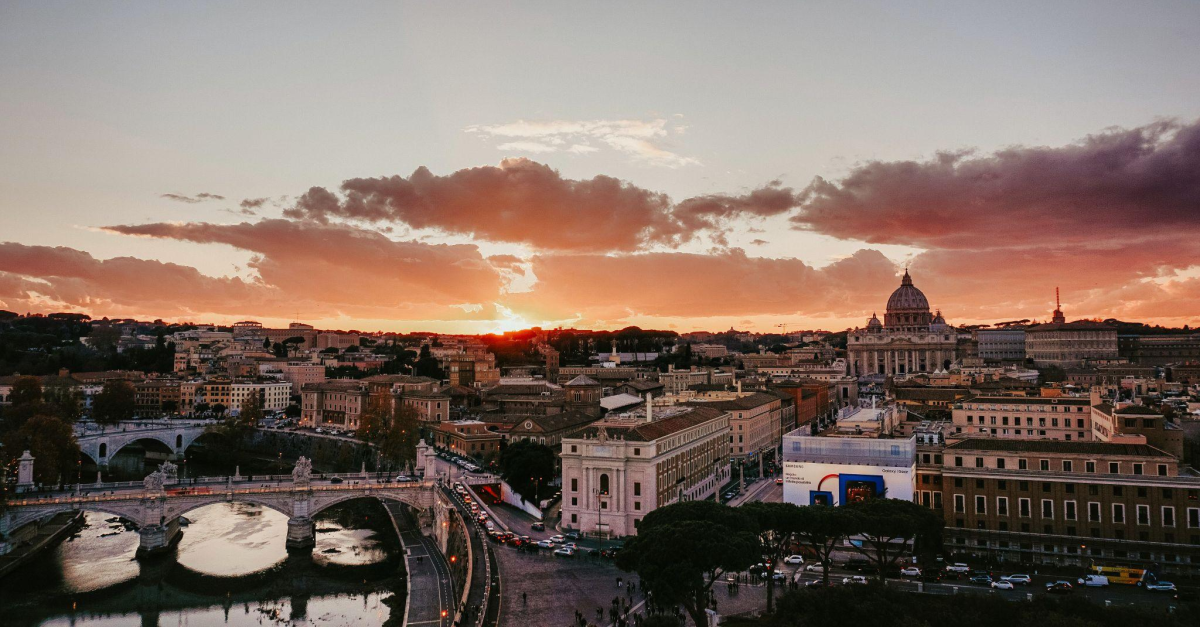 Rome skyline for DO in action tour