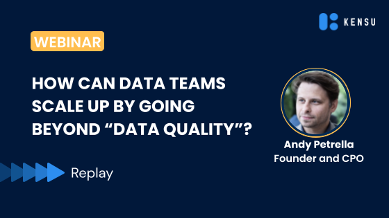 webinar replay - beyond data quality