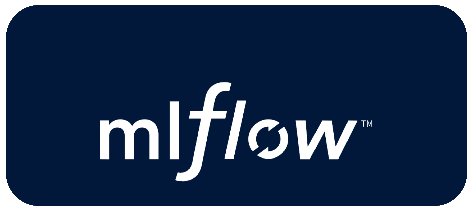 Logo White MLFlow