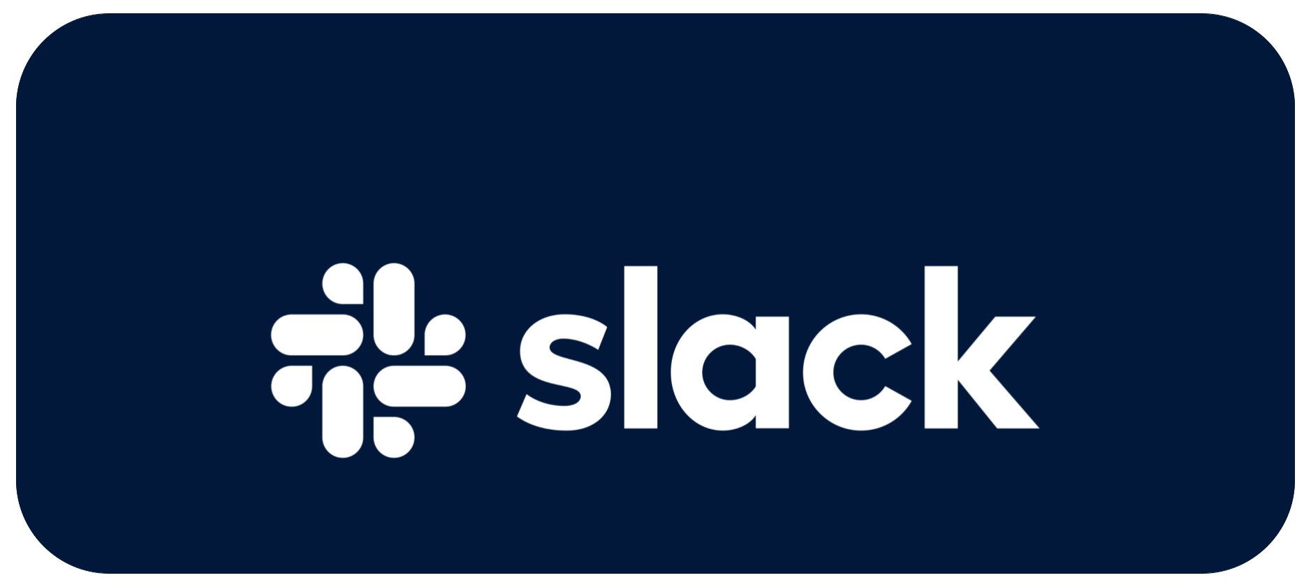 Logo White Slack
