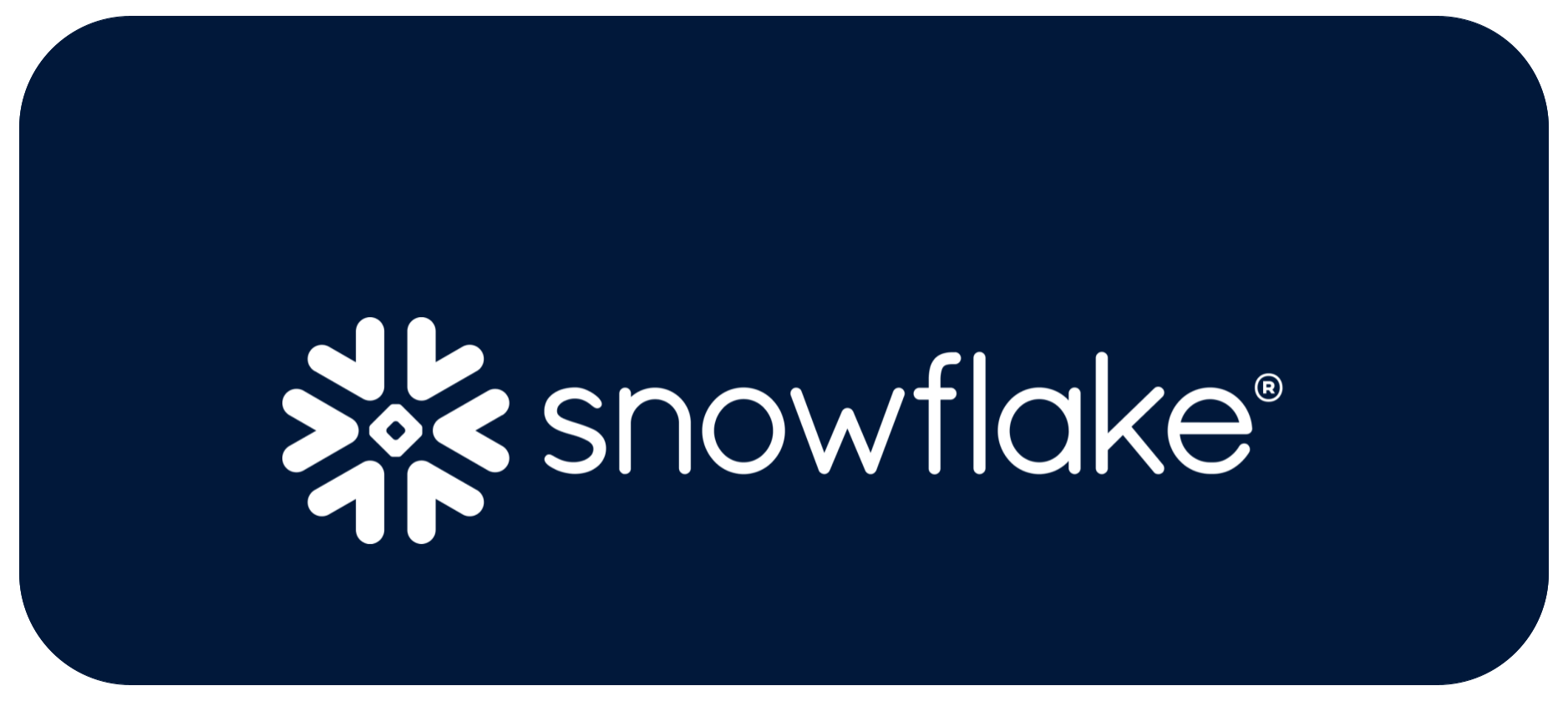 Logo White Snowflake