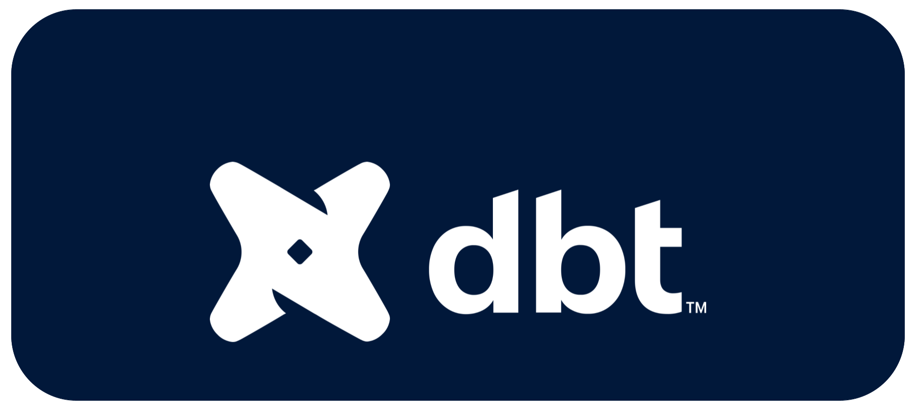 Logo White dbt